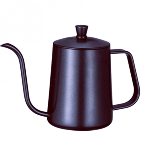 ابريق ستانلس ستيل لترشيح وتقطير القهوة 600مل وسط