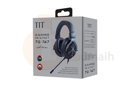 سماعة تي اي تي راس قيمنق مع مايك TIT TG-747
