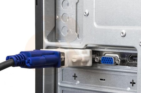 وصلة كرت شاشة لتحويل - DVI TO VGA