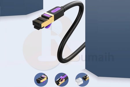 كيبل CAT 7 شبكة انترنت  - 3M