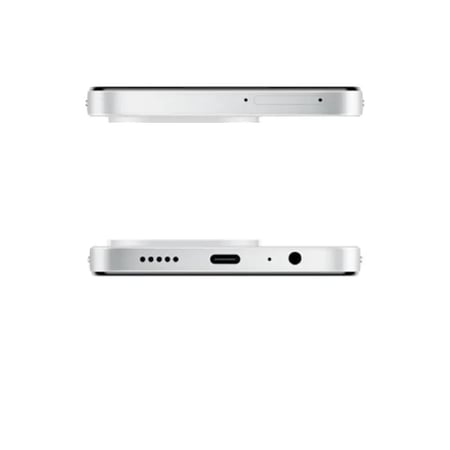 هونر X6C ثنائي الشريحة، ذاكرة 256 جيجابايت، رام 6 جيجابايت، ويدعم تقنية 4G، باللون الابيض