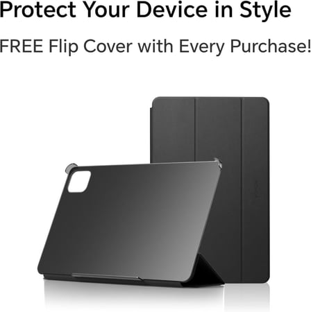 هونر باد X9a – تابلت 11.5 إنش، 8 جيجا رام، 128 جيجا بايت مع غطاء خلفي مدمج بلوحة مفاتيح ذكية - رمادي