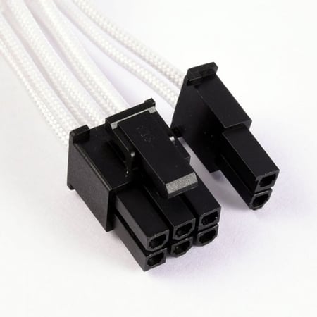 كابل LIAN LI PW8-V2 RGB قابل للتوجيه Strimer Plus V2 8-Pin - باللون الأسود (الموديل: PW8-PV2)