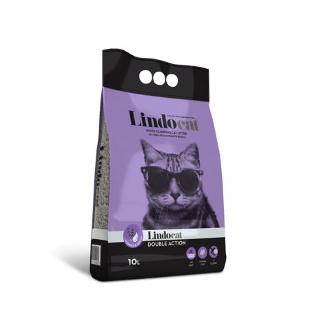 لندوكات رمل قطط لافندر دبل اكشن