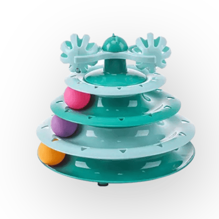 لعبة القرص الدوار من 3 طبقات مع ألعاب تفاعلية مضيئة