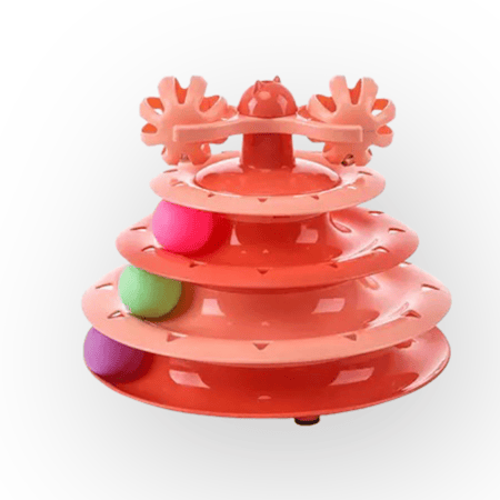 لعبة القرص الدوار من 3 طبقات مع ألعاب تفاعلية مضيئة