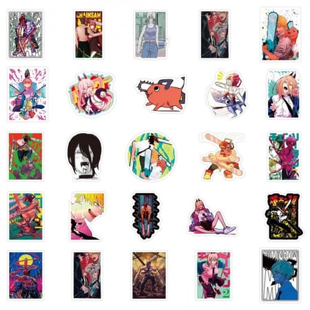 ملصقات رجل المنشار  | Chainsaw man