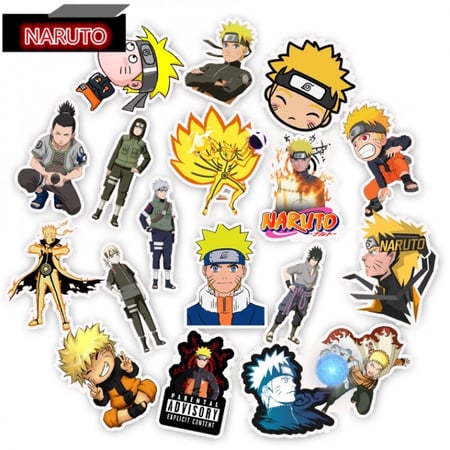 50Pcs Naruto Stickers | 50 ملصق ناروتو