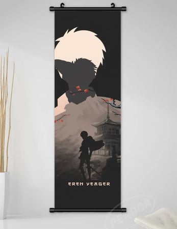 بوستر قماشي هجوم العمالقة | Attack on titan