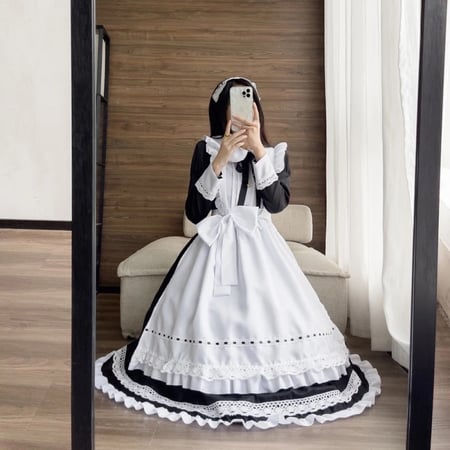 كوسبلاي الخادمة الطويل | Anime Cosplay