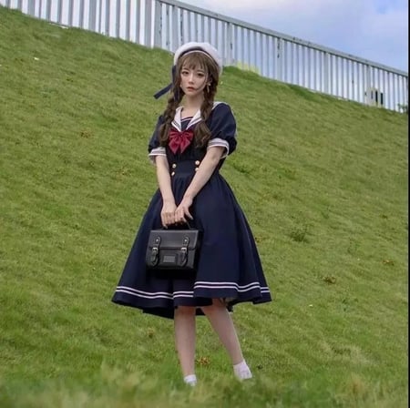 فستان على الطراز الياباني | Anime Cosplay