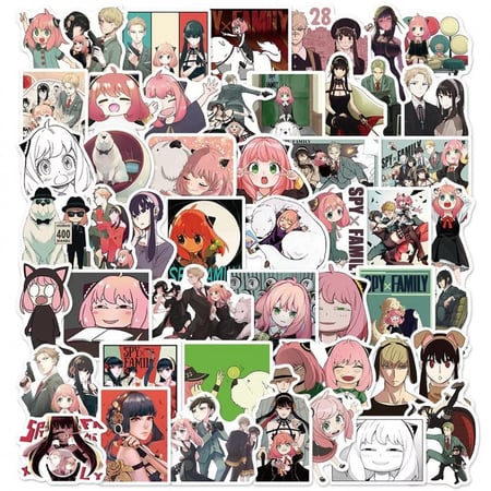 ملصقات spy x family