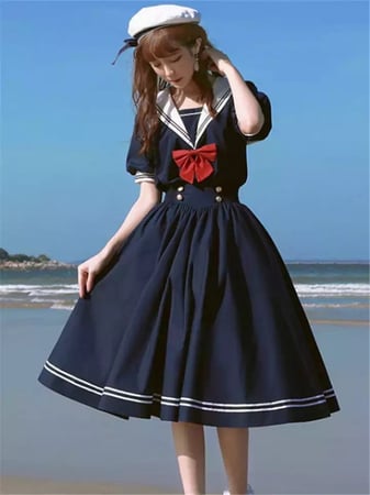 فستان على الطراز الياباني | Anime Cosplay