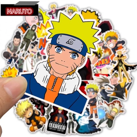 50Pcs Naruto Stickers | 50 ملصق ناروتو