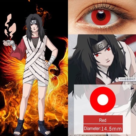 عدسات ناروتو - كوريناي | Naruto Cosplay