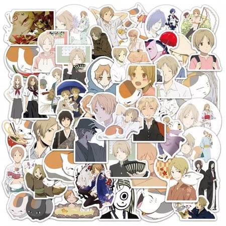 50Pcs Natsume Stickers | ملصق ناتسومي50