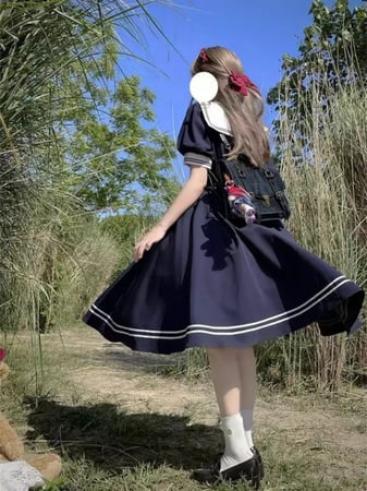 فستان على الطراز الياباني | Anime Cosplay