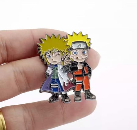 بروش ميناتو و ناروتو |  Naruto