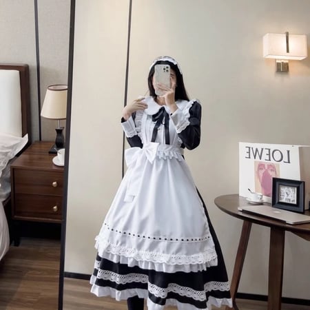 كوسبلاي الخادمة الطويل | Anime Cosplay