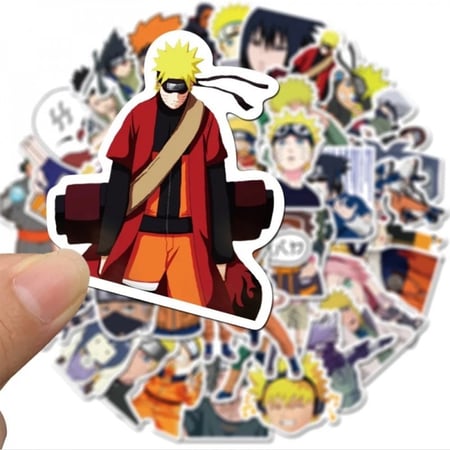 50Pcs Naruto Stickers | 50 ملصق ناروتو
