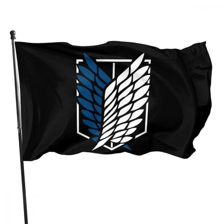 علم فيلق الاستطلاع  | Attack on titan