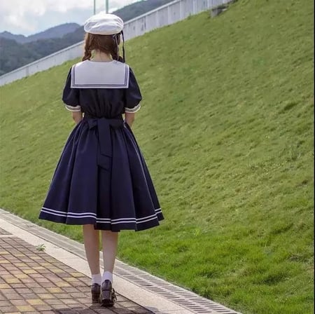 فستان على الطراز الياباني | Anime Cosplay