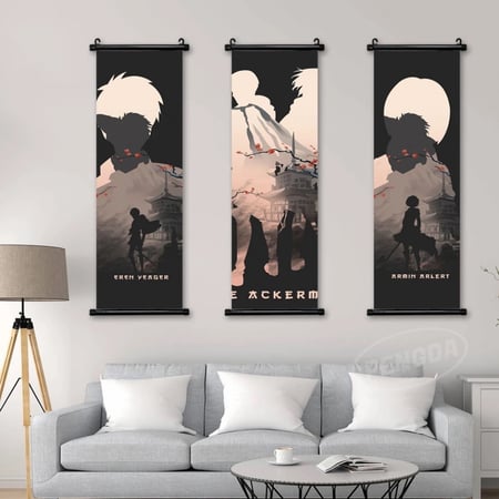 بوستر قماشي هجوم العمالقة | Attack on titan