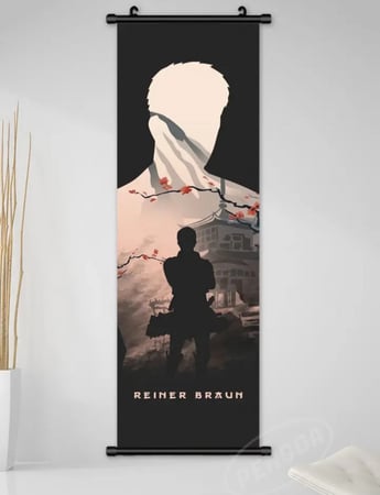 بوستر قماشي هجوم العمالقة | Attack on titan