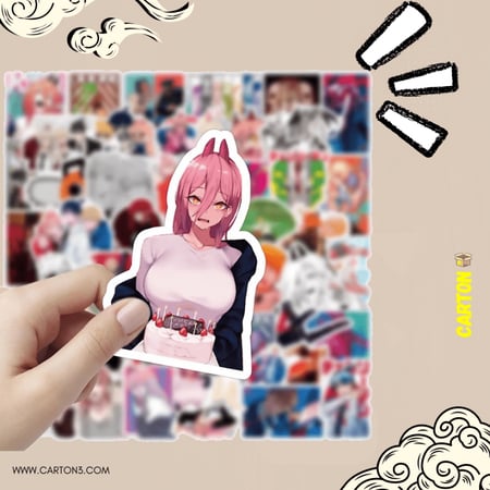 ملصقات رجل المنشار  | Chainsaw man