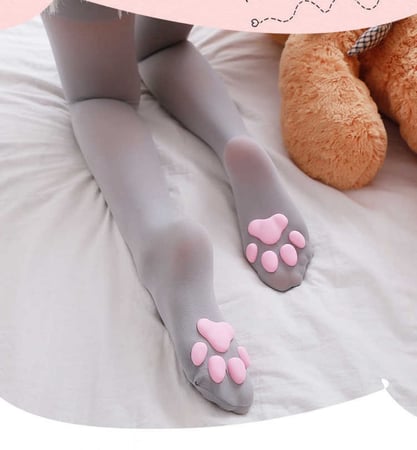 جوارب القطة - أسود | Anime Cosplay