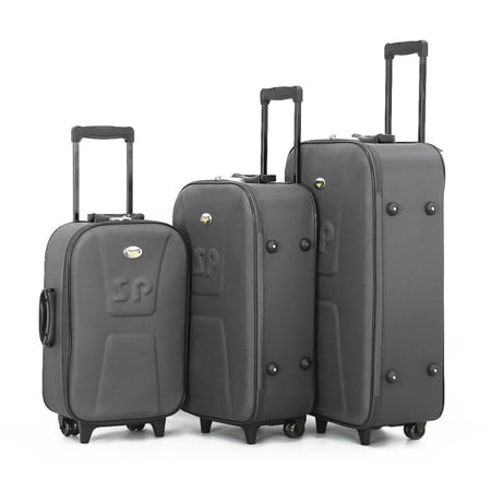 طقم حقائب سفر تروللي ثلاث قطع