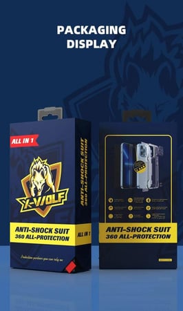 بكج حمايه شفاف متكامل لسلسلة 12- من اكس والف- ضمان سنة