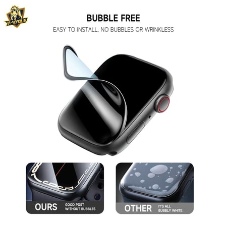 اكس وولف برو بلس حماية شاشه نانو لساعة ابل