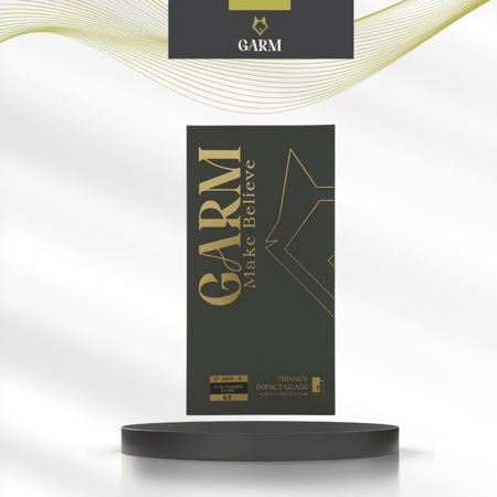 قرم - حماية شاشه زجاج ملاقيف - للآيفون