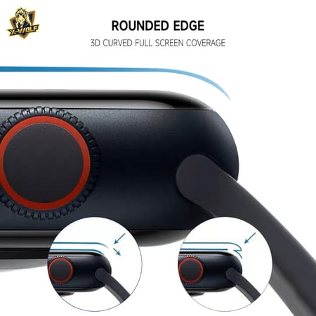 اكس وولف برو بلس حماية شاشه نانو لساعة ابل