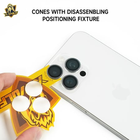 حماية كاميرا الياقوت لآيفون 15-15 بلس -سهلة التركيب من اكس وولف