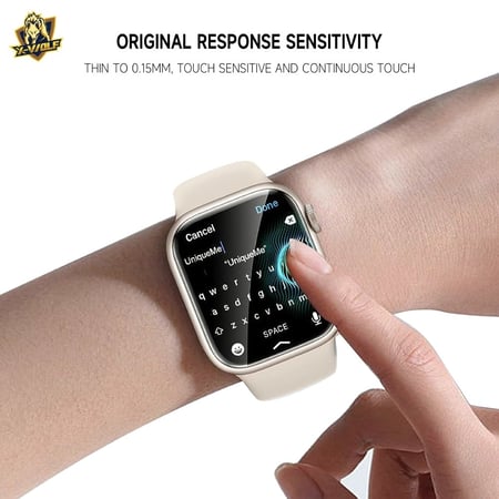 اكس وولف برو بلس حماية شاشه نانو لساعة ابل