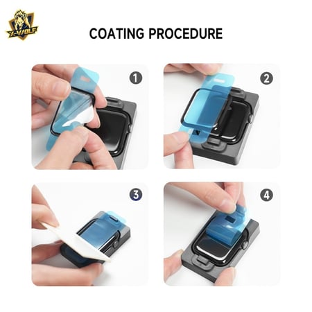 اكس وولف برو بلس حماية شاشه نانو لساعة ابل