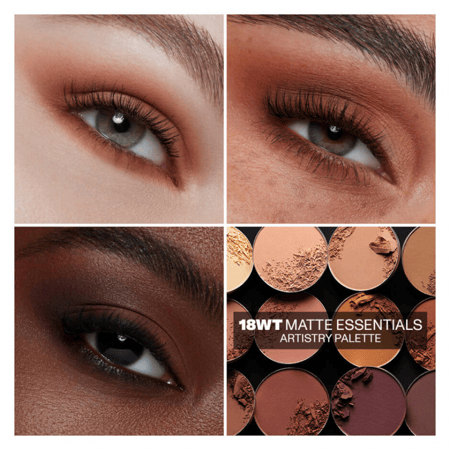 باليت مورفي morphe .. matte essential18wt