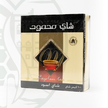 شاي اسود محمود خيط 100 كيس