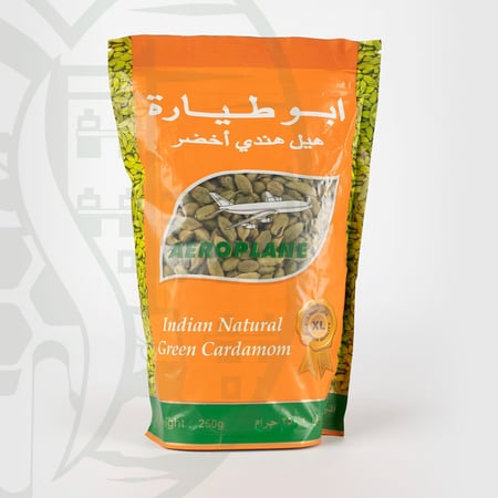 هيل اخضر هندي ابو طيارة 7مل 250جم