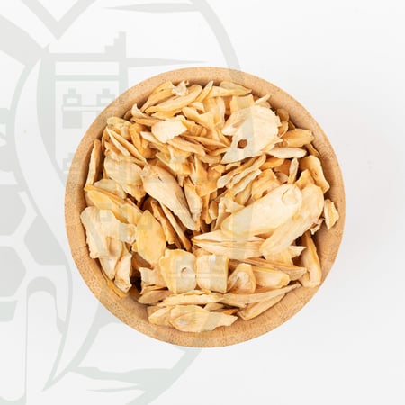 ثوم ابيض شرايح