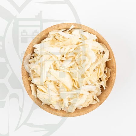 بصل ابيض مجفف