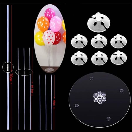 استاند حامل للبالونات ، خفيف وعملي وديكور رائع في الحفلات ..