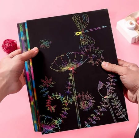 أوراق الرسم السحرية