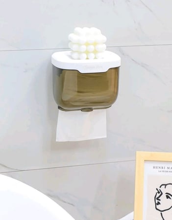 حامل رول المناديل ،  جميل وعملي ..