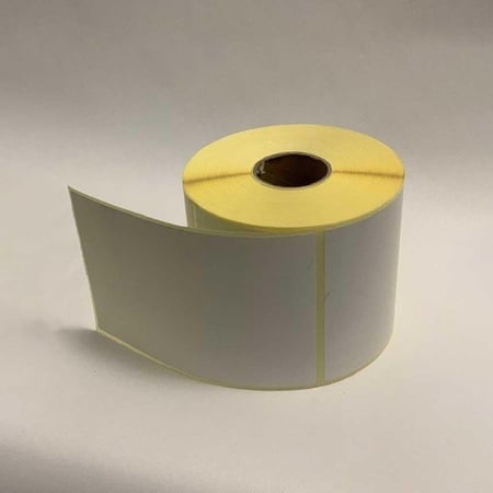 رول ورق حراري لطباعة بوليصات الشحن 500 ورقة مقاس 100*150 ملم