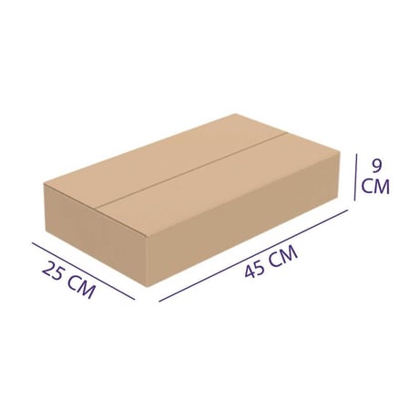 20 كرتون شحن طول 45 سم عرض 25 سم ارتفاع 9