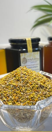 مظهر حبوب اللقاح البلدي مع قوام طبيعي