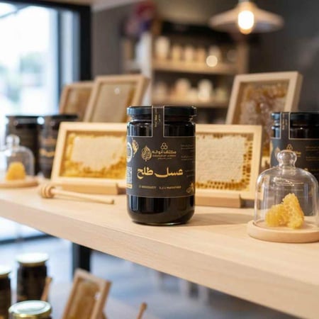 عسل طلح فاخر أصلي 100% – جودة سعودية مميزة
